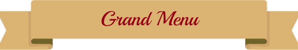 grand menu